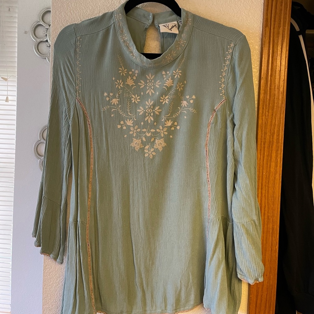 Boho style blouse
